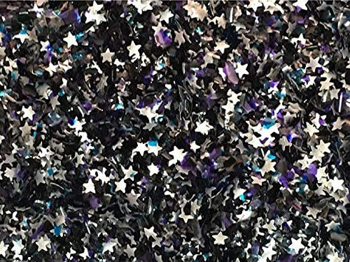 Galaxy Stars Milky Universe Way Metallic Edible Shimmer Sparkle Glitter for Cakes, 0.15 oz Jar