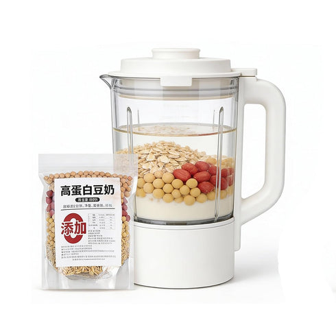 FFEEJ 80g X 5 Bags Soy Milk Mix - Pre-Measured Whole Grain Blend