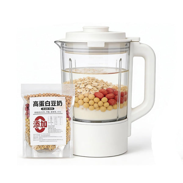 FFEEJ 80g X 5 Bags Soy Milk Mix - Pre-Measured Whole Grain Blend