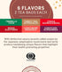 Teeccino Mushroom Herbal Tea - Mushroom Adaptogen Tea Sampler with 12 Tea Bags, Support Your Health with Mushrooms
