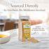 1.4 oz Geo-Fresh Organic Ginger Powder - Ground Ginger Powder Organic Raw - USDA Certified, Non-GMO, Kosher