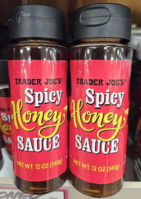Generic Trader Joe Spicy Honey Sauce 12oz 340g (Two Bottles)