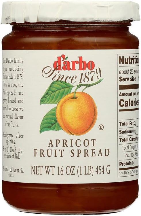 Darbo D'Arbo All Natural Fruit Spread - Rose Apricot - Case of 6