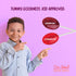 14 Count. 3.85oz Dr. John's Healthy Sweets Probiotic Pops for Kids Strawberry & Wildberry with Zero Sugar, Dye-Free
