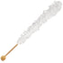 12 White Rock Candy Sugar Sticks - Original Sugar Flavored - Individually Wrapped White Candy Party Favors