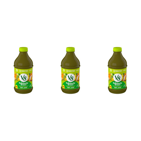 V8 Deliciously Green Juice, 46 fl oz | 100% Fruit and Vegetable
