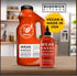 10.5oz Weak Knees Gochujang Sriracha Hot Sauce, Infused with Bold Korean Gochujang Paste & Classic Spicy Sriracha, Made