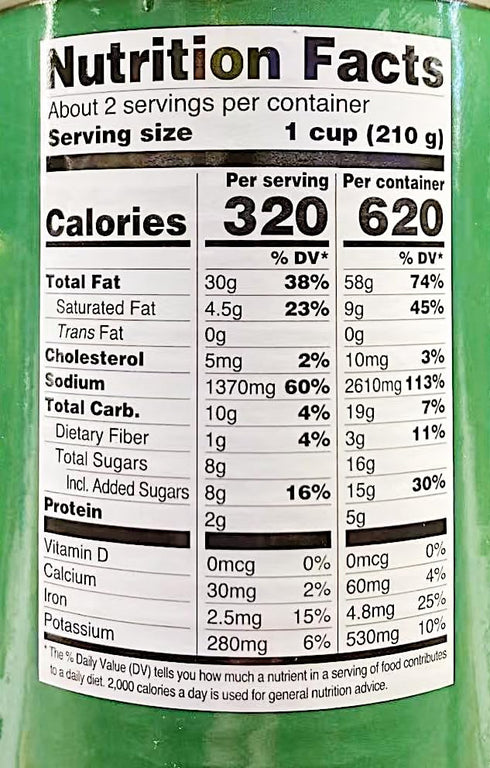 Generic 14 oz (400g), Style,4 Green Curry Soup, Thai Cans