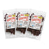 Hardtimes Handcrafted Beef Jerky - Hot Flavor - 3 Pack of 4