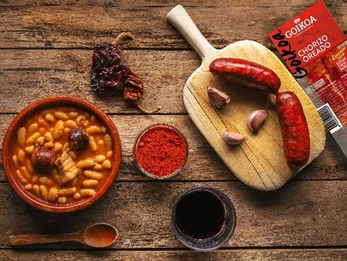 Goikoa 5.6 oz (159 (Pack 2) Chistorra | All Natural | Dry-Cured | Authentic Navarre Spain | Perfect For Cooking, Frying