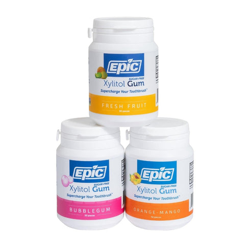 Epic Gum - Aspartame Free 100% Xylitol - Chewing Gum Sugar Free