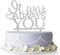 It Was Always You Cake Topper, Engagement, Wedding, Anniversary Party Decorations (Silver)