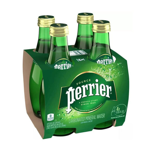 11 Oz (Pack 12) 132 Oz) Perrier Sparkling Natural Mineral Water, Glass Bottles - of - (Total of Fl