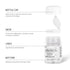 Sujoygar Silver Edible Glitter for Cocktails, 4g Luster Dust Edible Drink Glitter for Baking