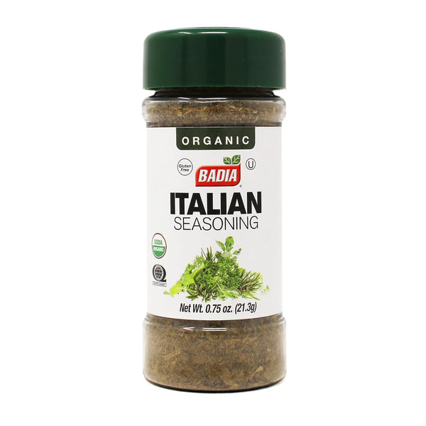 Badia Organic Italian Seasoning 0.75 oz - Aromatic Herbs for Italian Recipes
