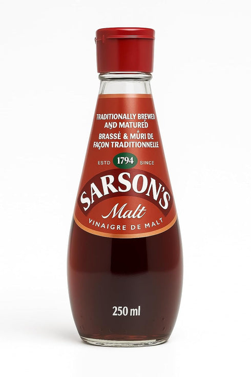 Sarson's Original Malt Vinegar 250ml - Pack of 6