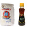 Nishiki Medium Grain Rice 80 Ounce with Kadoya 100% Pure Sesame Oil 5.5