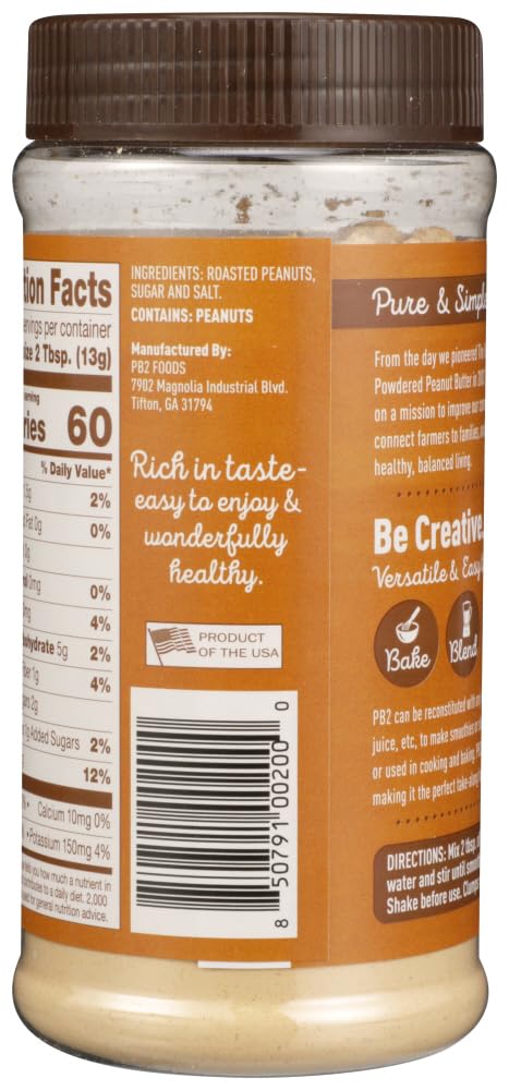 PB2 6.5 oz (6-Pack) PB2 Powdered Peanut Butter by