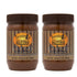 Saratoga Peanut Butter Company Chillin Chocolate - Dark Chocolate Chunky Peanut Butter. 16 Ounce Jar. Low