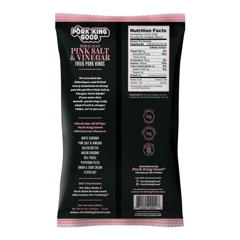 6 Pack Pork King Good Pork Rinds Variety (Chicharrones) Keto Snacks