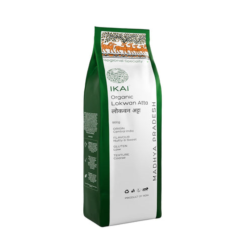 900g IKAI Organic Lokwan Atta