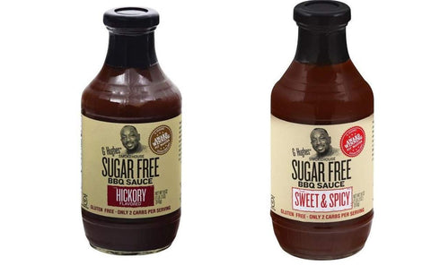 G Hughes Smokehouse Sugar Free Hickory BBQ Sauce and Sugar Free Sweet