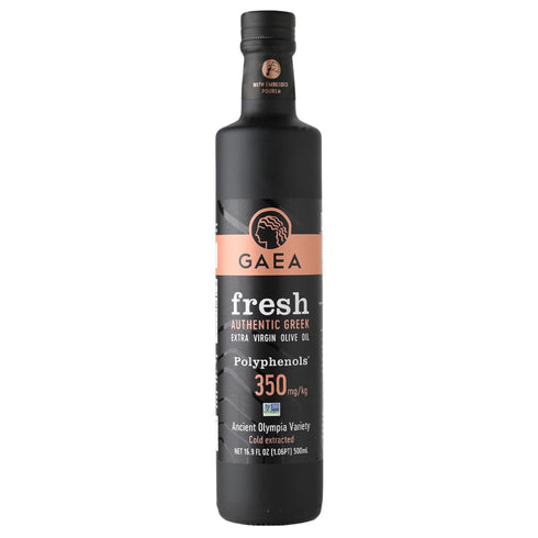 GAEA FRESH Authentic Greek Extra Virgin Olive Oil, 16.9 fl oz (500ml)