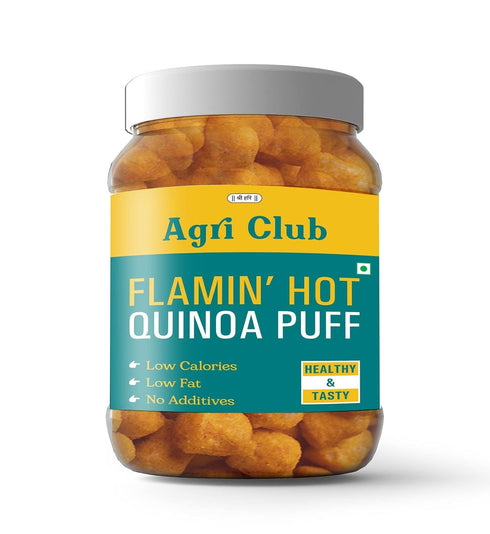 AGRI CLUB FlaminHot Quinoa Puff 300gm (each 150gm)