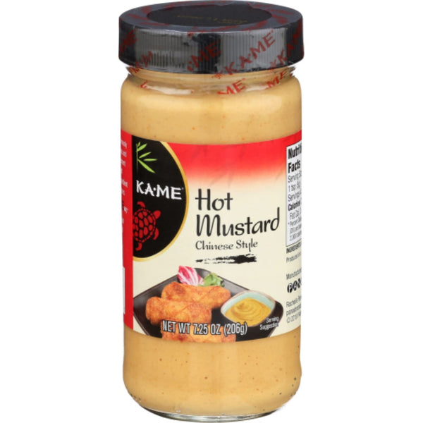 Ka-Me Hot Mustard Chinese Style, 7.25 Ounce (Pack of 6)