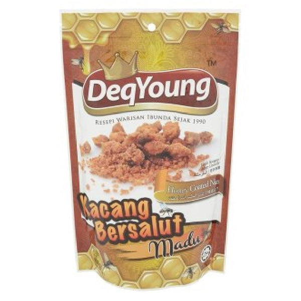 DeqYoung Coated Nuts 400g (Honey, 1 Pack)