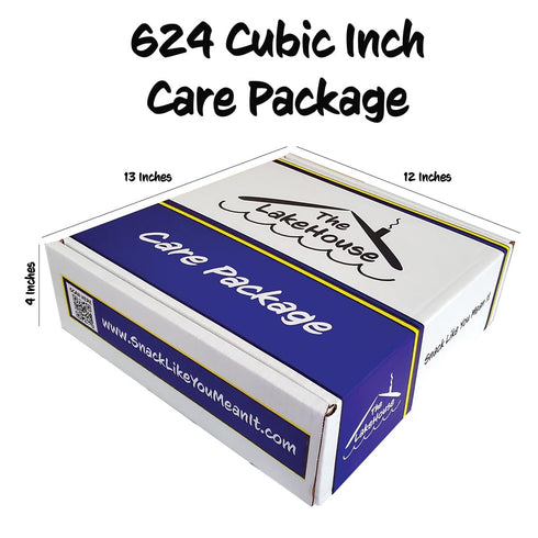 Package 56 Count Pack Packages College Care for Guys Girls - Snack Box Variety - Care for College Students - Dorm