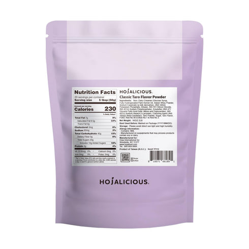 (2.2lb, Hojalicious - Milk Tea Powder Mix Taro)