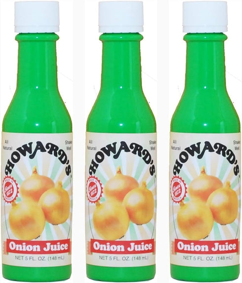 Howards Onion Juice, 5 fl oz | Pure Liquid Onion Seasoning |
