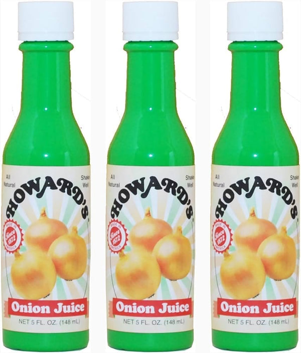 Howards Onion Juice, 5 fl oz | Pure Liquid Onion Seasoning |