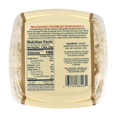 14 oz Belgioioso Crumbly Gorganzola