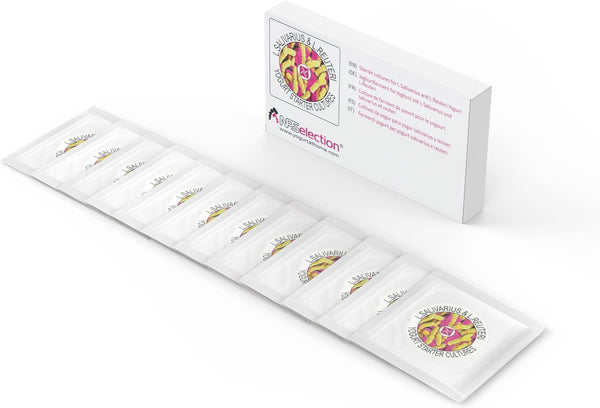 Starter Cultures for L.Salivarius and L. Reuteri Homemade Yogurt (Pack of 12