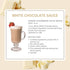 Monin Gourmet White Chocolate Sauce, 12 Ounce, Creamy and Buttery for Desserts