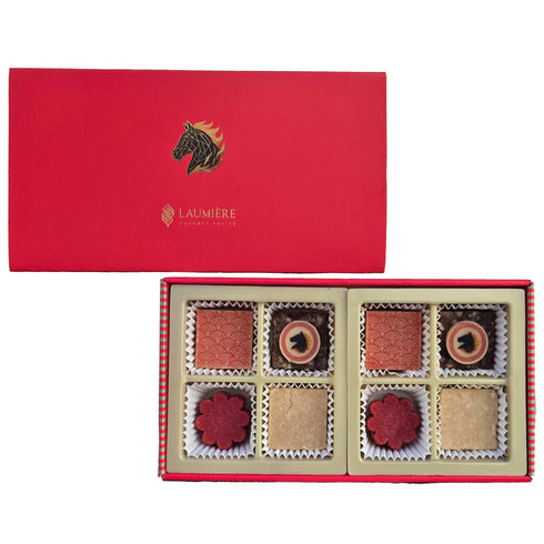Laumire Gourmet Fruits Lunar New Year Collection - Square (16 Pcs) Gong