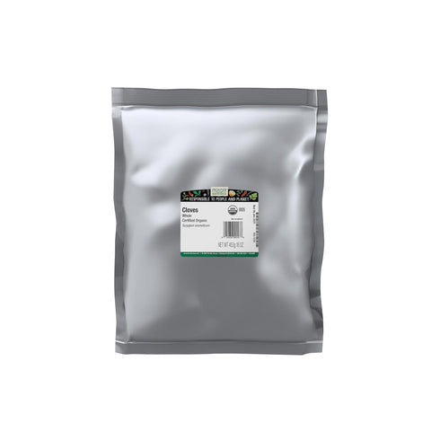 Frontier Co-op Cloves, Whole, Organic, Hand Select, 16 Oz.