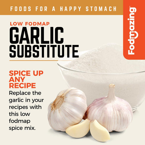 (20 Fodmazing Garlic Replacer Substitute, Low FodMap Garlic Replacement, IBS Friendly, Non-GMO, Fat-Free, Great