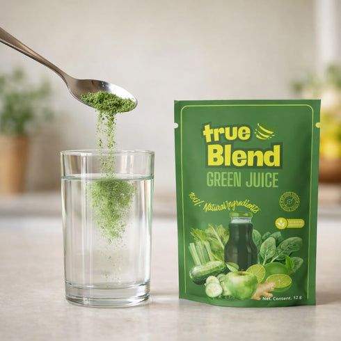 TrueBlend (240 Green Juice Powder Whole Fruit & Vegetable Drink Mix g Pouch)