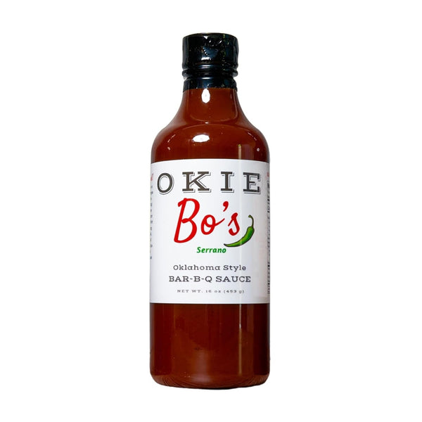OkieBo's BBQ Sauce - Serrano, Oklahoma Style, Perfect Sauce for Creating Competition