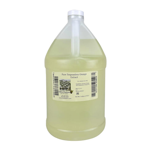 32 Terpene Free Pure Orange Extract - Sweet Citrus Flavor for Cakes - Cookies - Icing - Filling - Terpeneless - PG Free