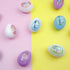 2.47 Galerie Bluey Themed Plastic Easter Eggs, Red Hard Candy Pouches Inside, Great for Egg Hunts, Ounces