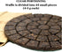 Compressed Pu-erh Tea Cake "Bru:ge Waffle," 7.1 Ounce (200 g) Thick Taste