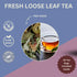 Sleep Easy Herbal Tea with Chamomile, Lavender, Lemon Balm, Valerian Root, & Passion Flower