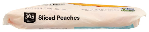 365 by Whole Foods Market 16 oz, Frozen , Sliced Peaches