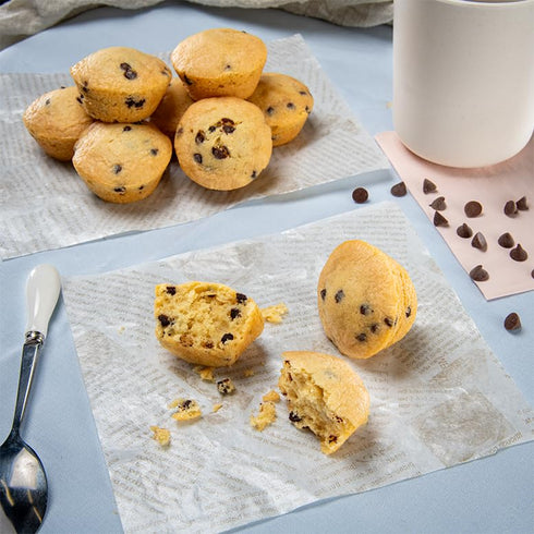 6 Oz (6pk) Katz Gluten Free Chocolate Chip Muffin Snacks. Free of Dairy, Nuts, and Soy. Kosher