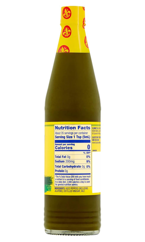 Louisiana Brand Hot Sauce, Southwest Jalapeno Hot Sauce, 6 FL OZ Glass Bottle (Pack of 1)