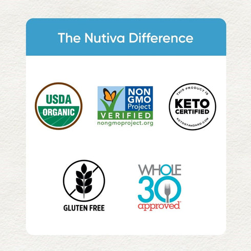 15 Oz (Pack 2), 30 Nutiva Organic Coconut Manna Pured Coconut Butter, of USDA Organic, Non-GMO, Whole Approved, Vegan